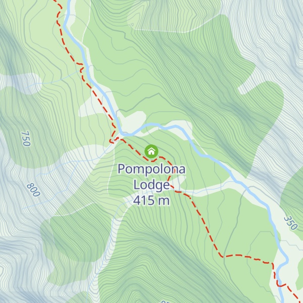 Map of Pompolona Lodge