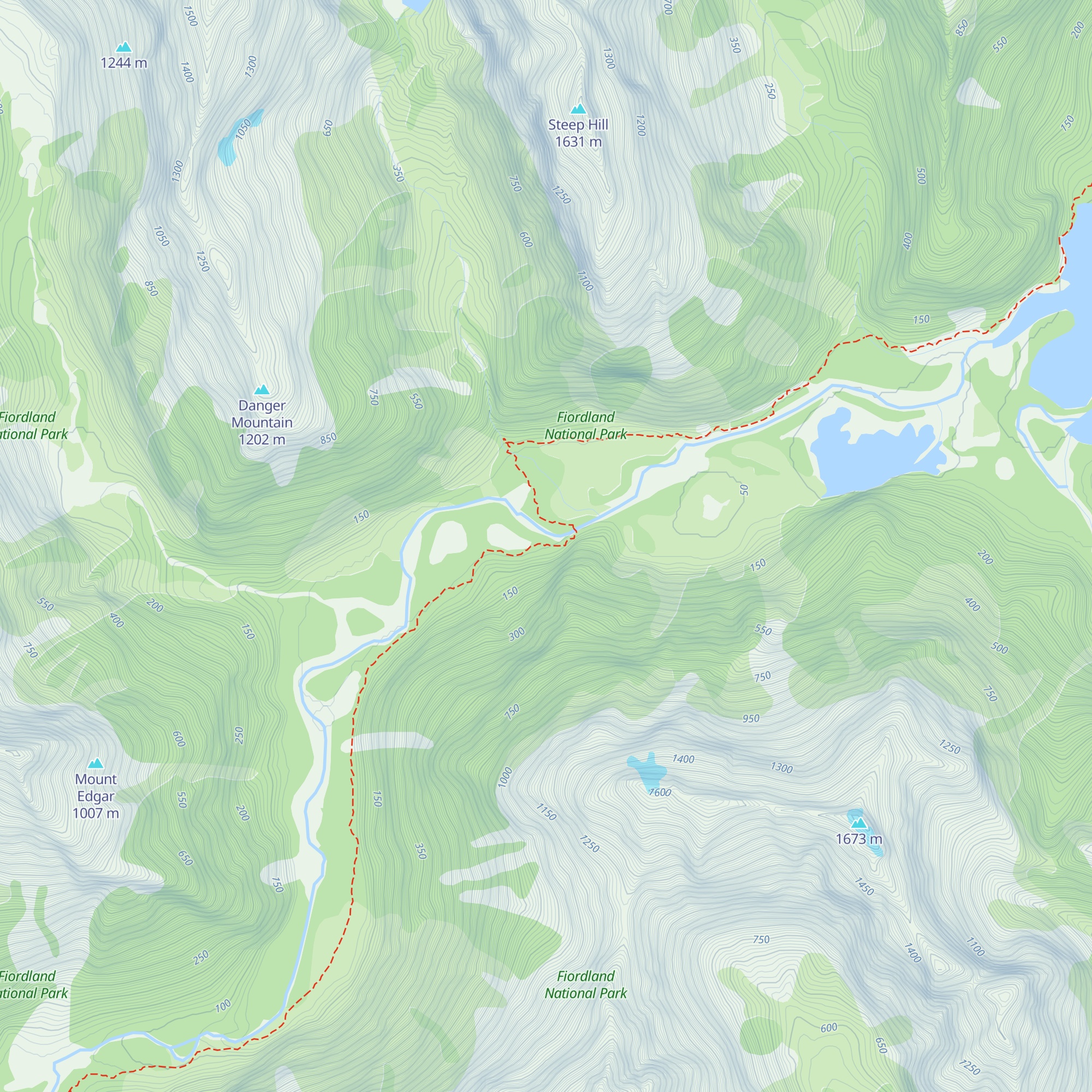 Boatshed Hut map