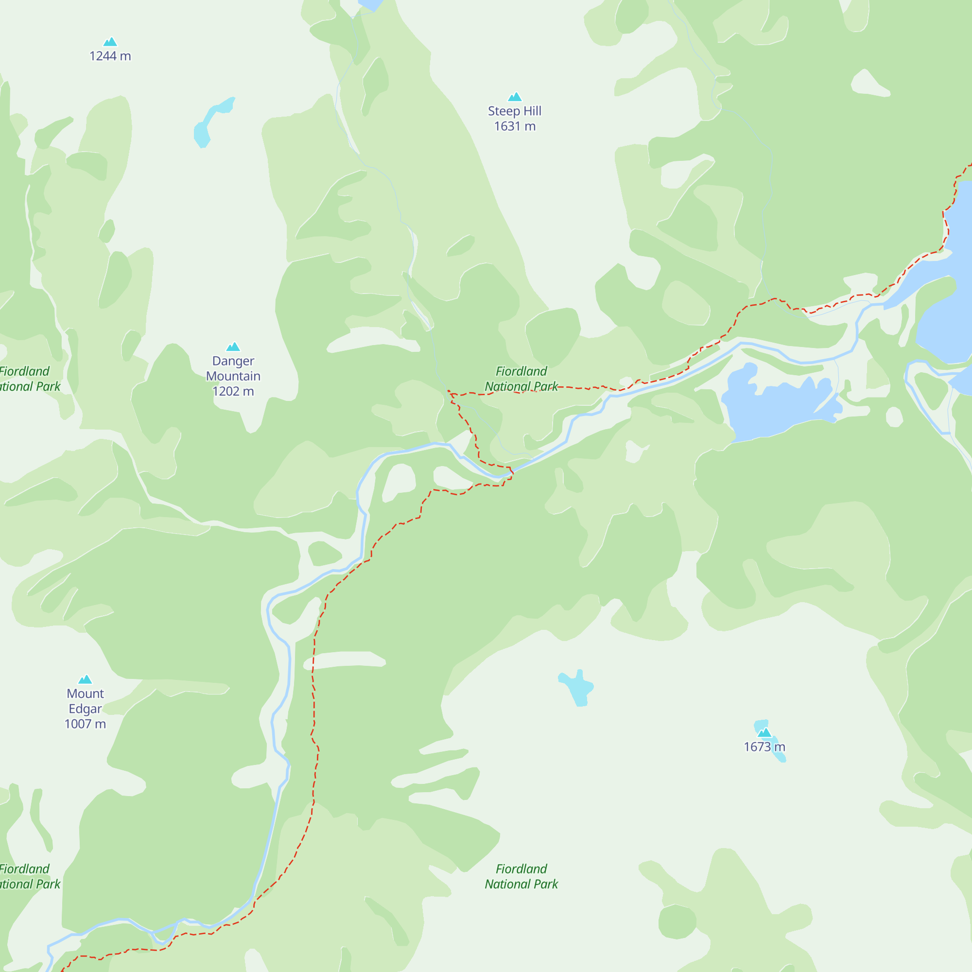 Boatshed Hut map