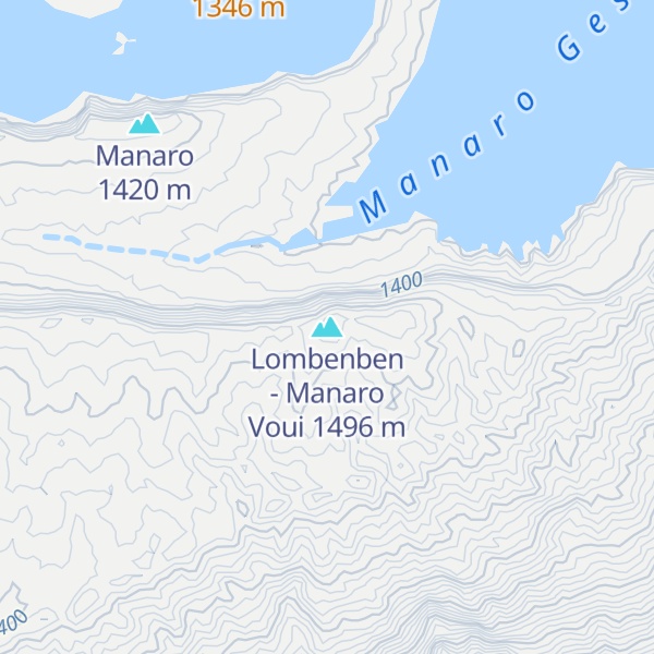 Map of Lombenben - Manaro Voui