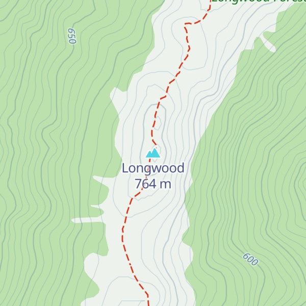 Map of Longwood
