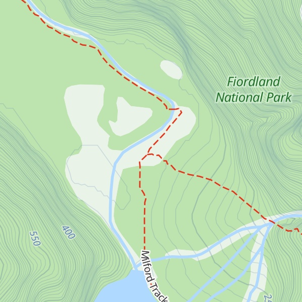 Map of Glade House