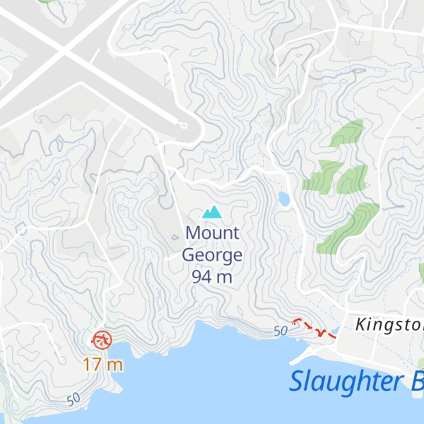 Map of Mount George