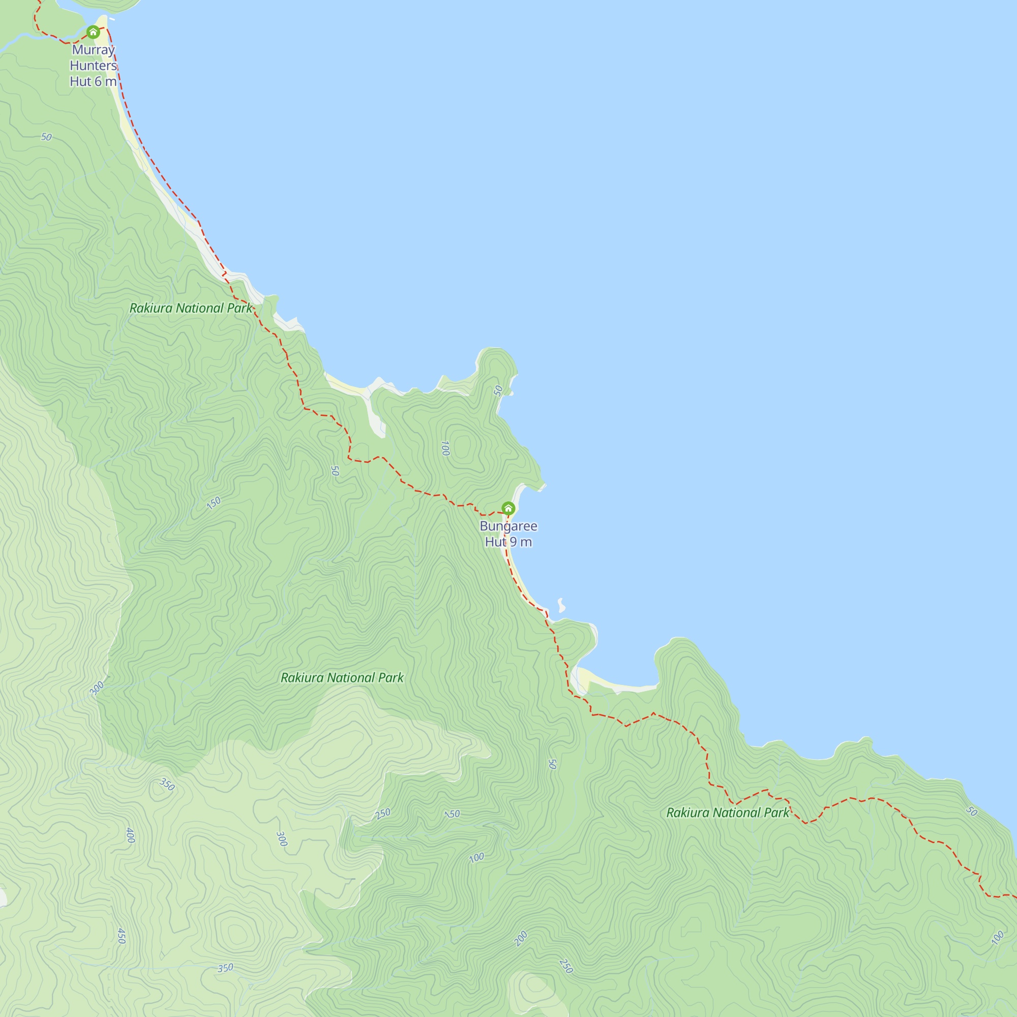 Bungaree Hut map