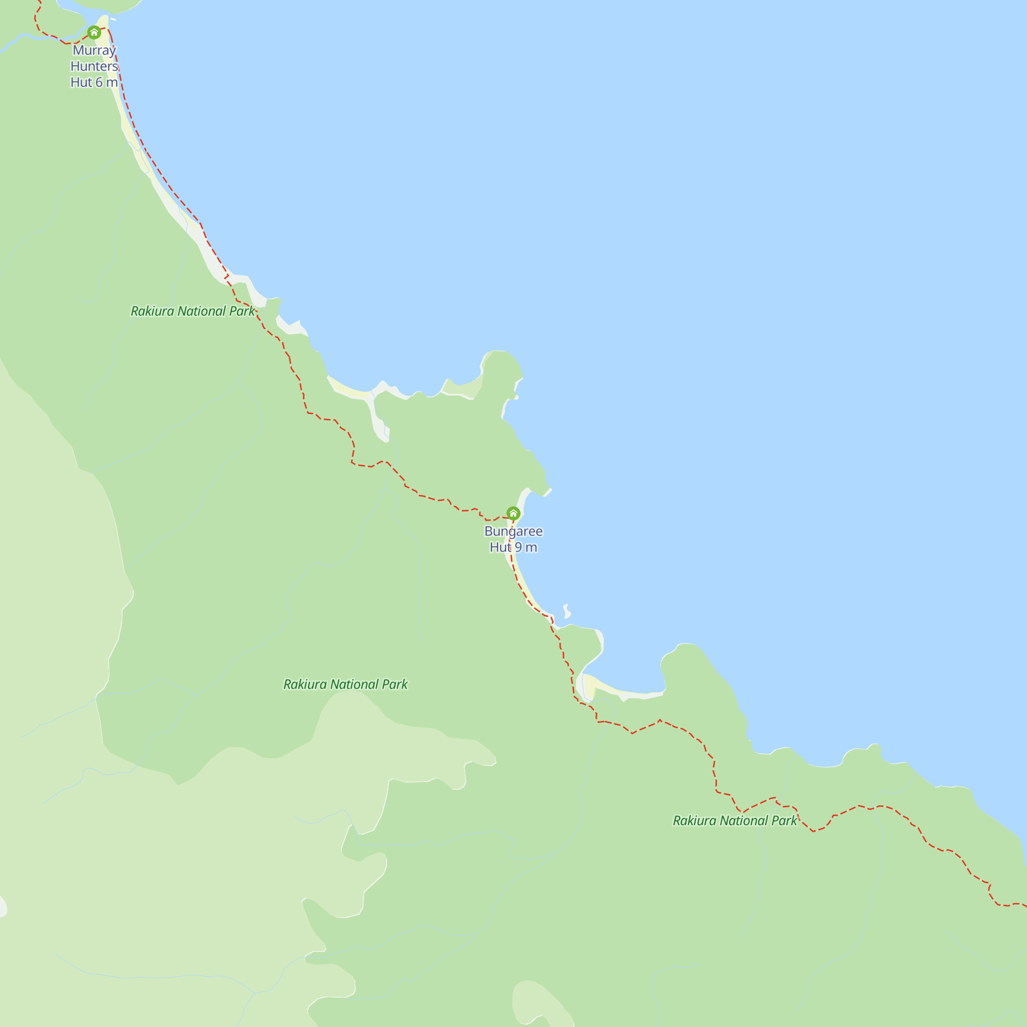 Bungaree Hut map