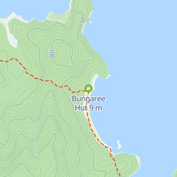 Map of Bungaree Hut