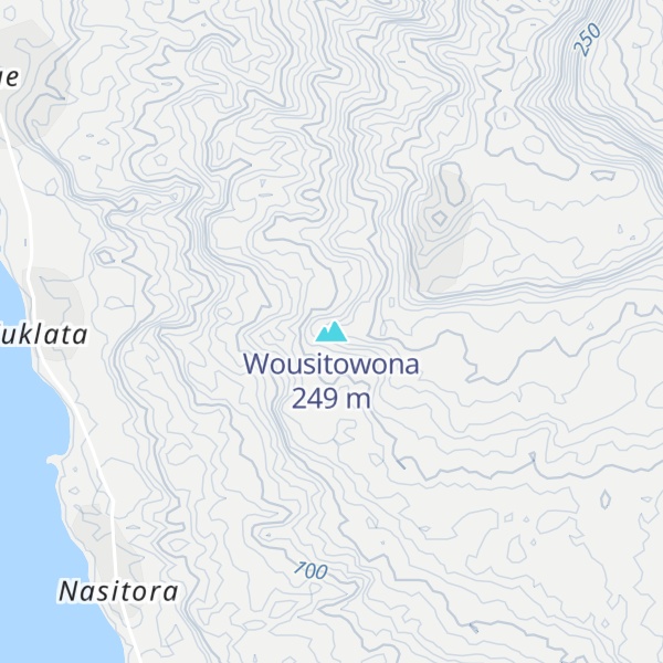 Map of Wousitowona