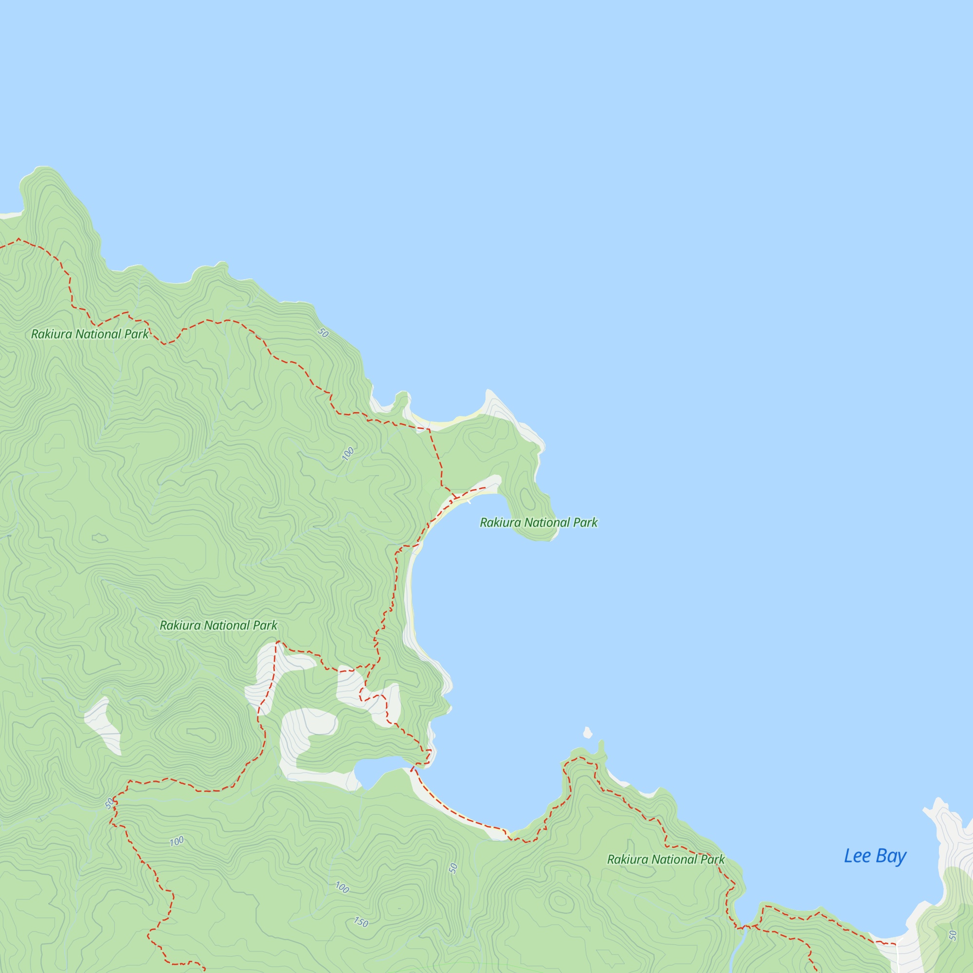 Port William Hut map