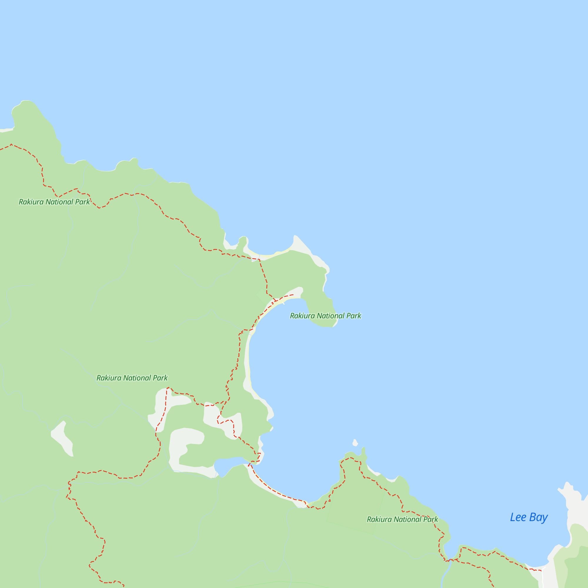 Port William Hut map