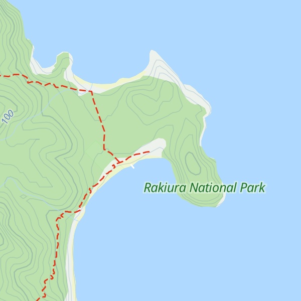 Map of Port William Hut