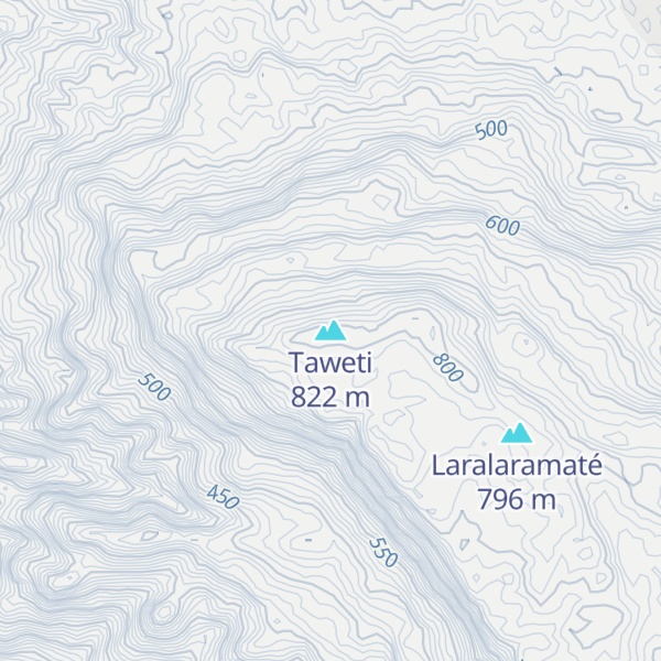 Map of Taweti