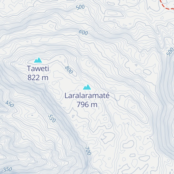 Map of Laralaramaté