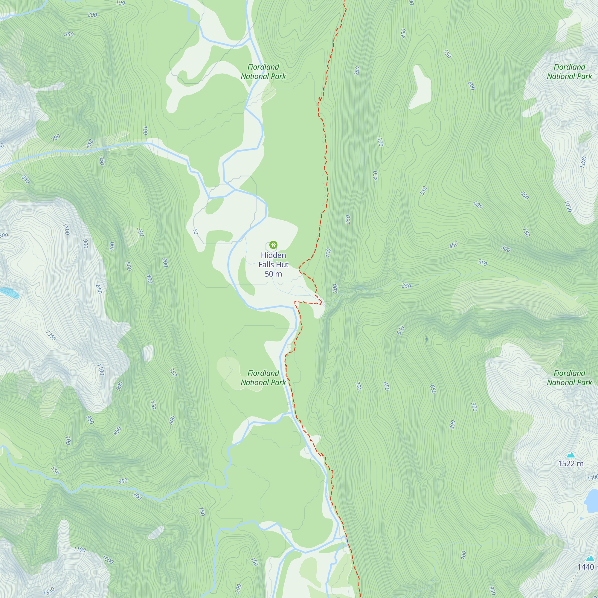 Sunshine Hut map