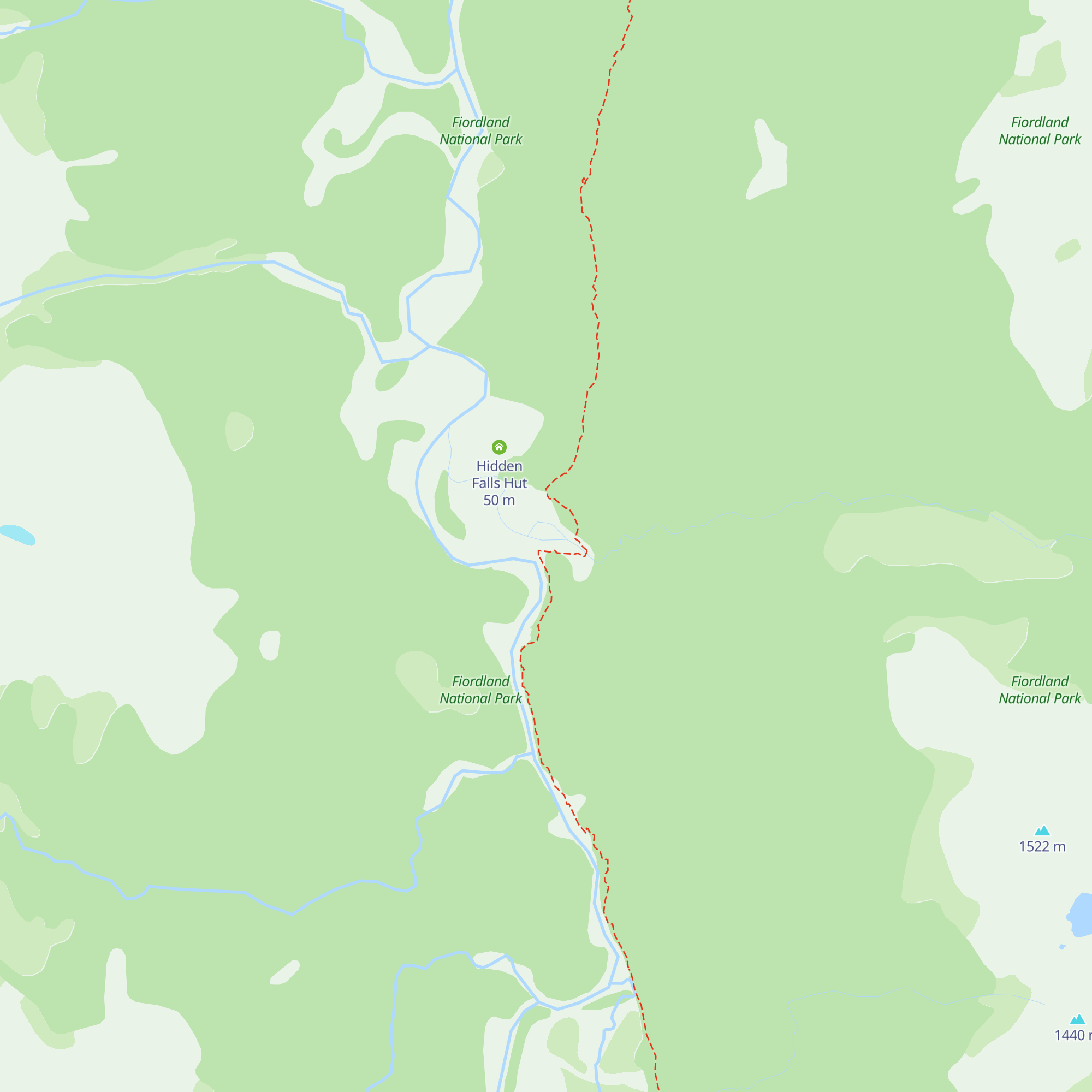 Sunshine Hut map