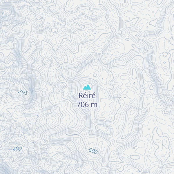Map of Réiré