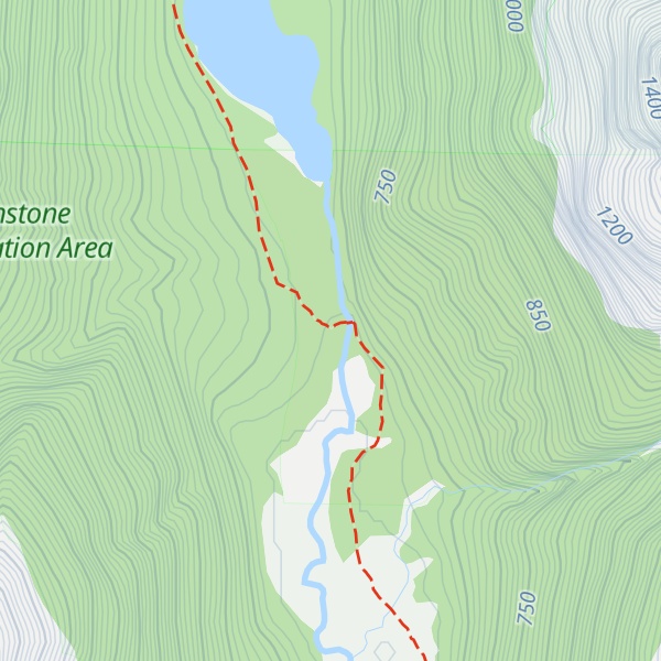 Map of McKellar Hut