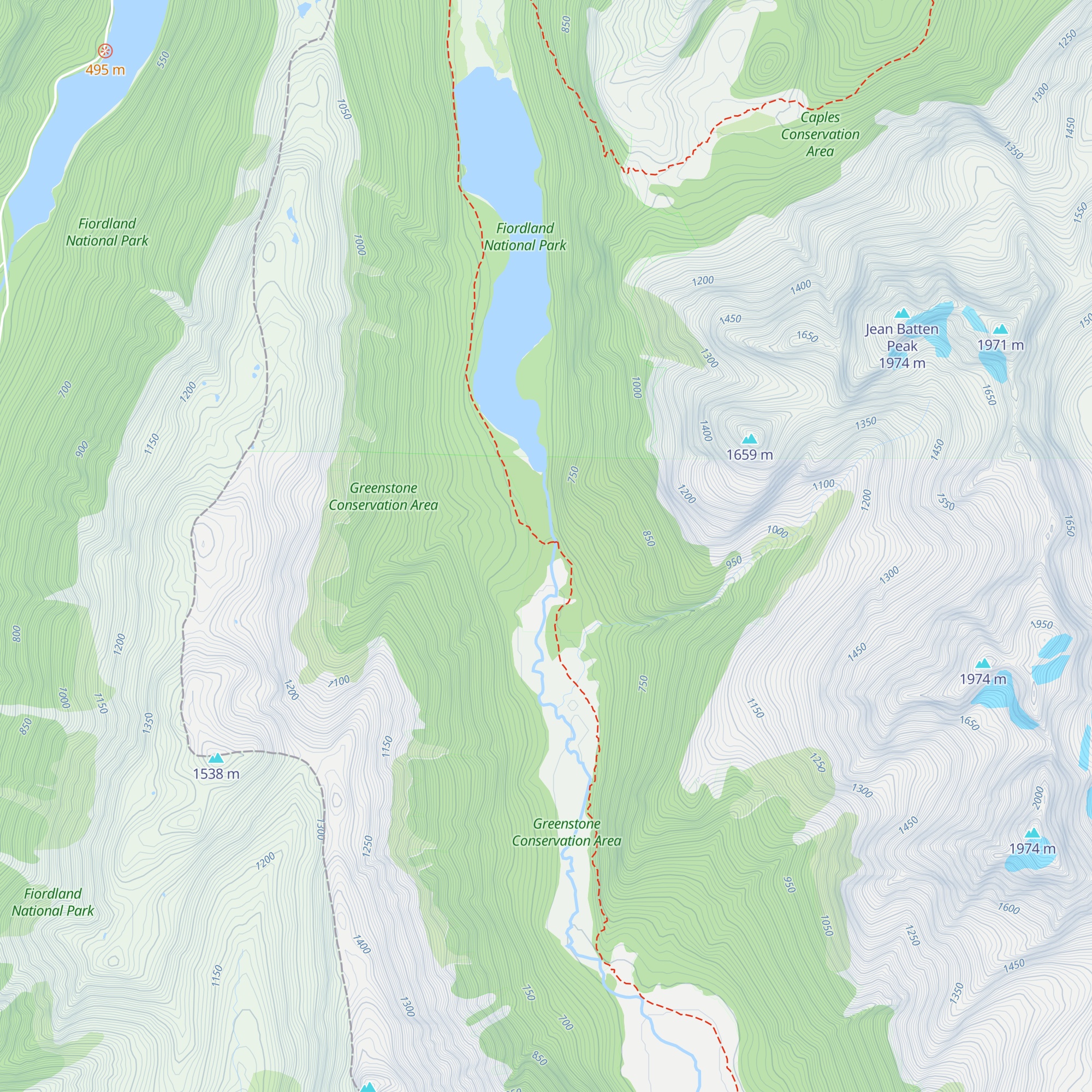 McKellar Hut map