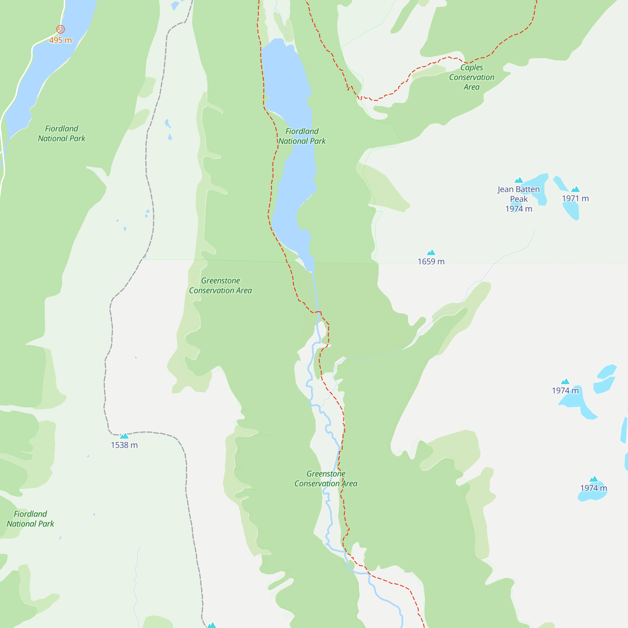 McKellar Hut map