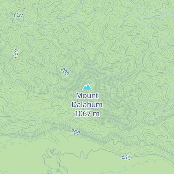 Map of Mount Dalahum