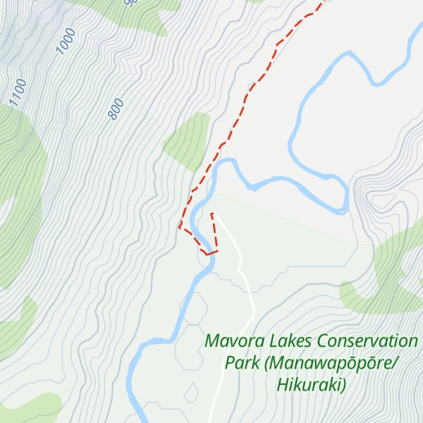 Map of Boundary Hut