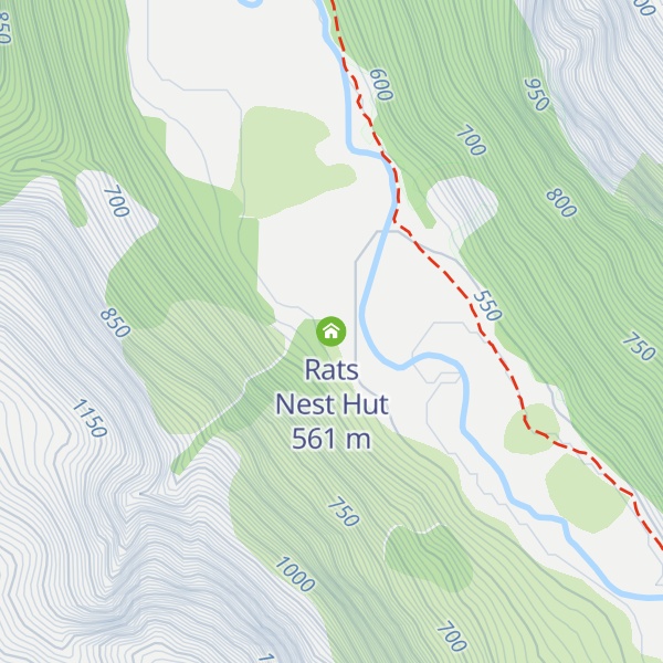 Map of Rats Nest Hut