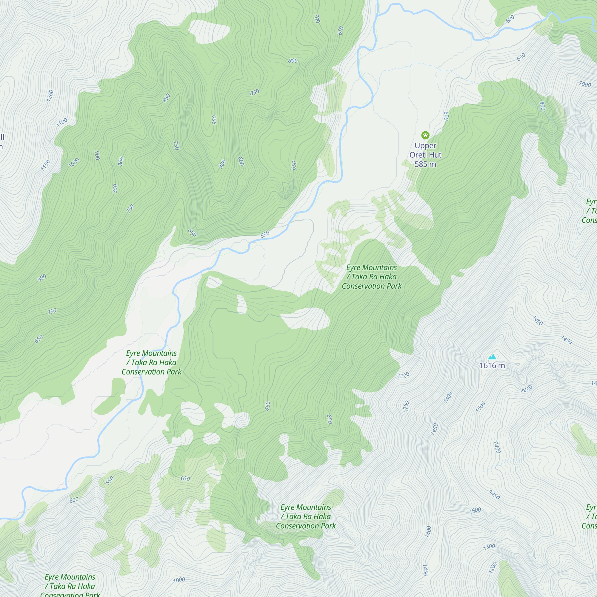Lincoln Hut map