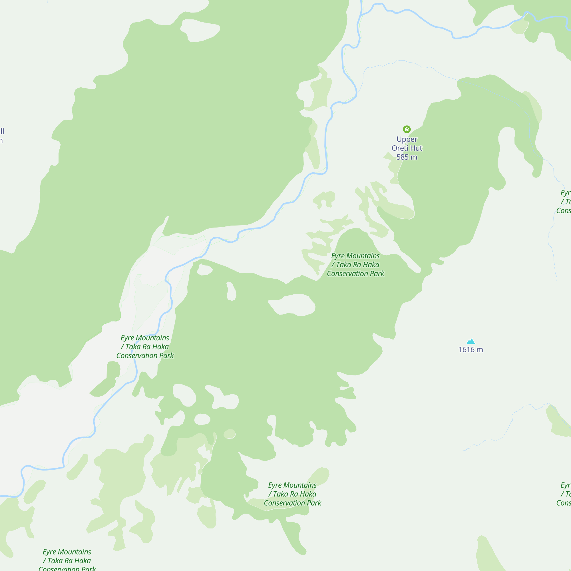 Lincoln Hut map