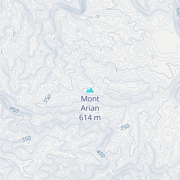 Map of Mont Arian
