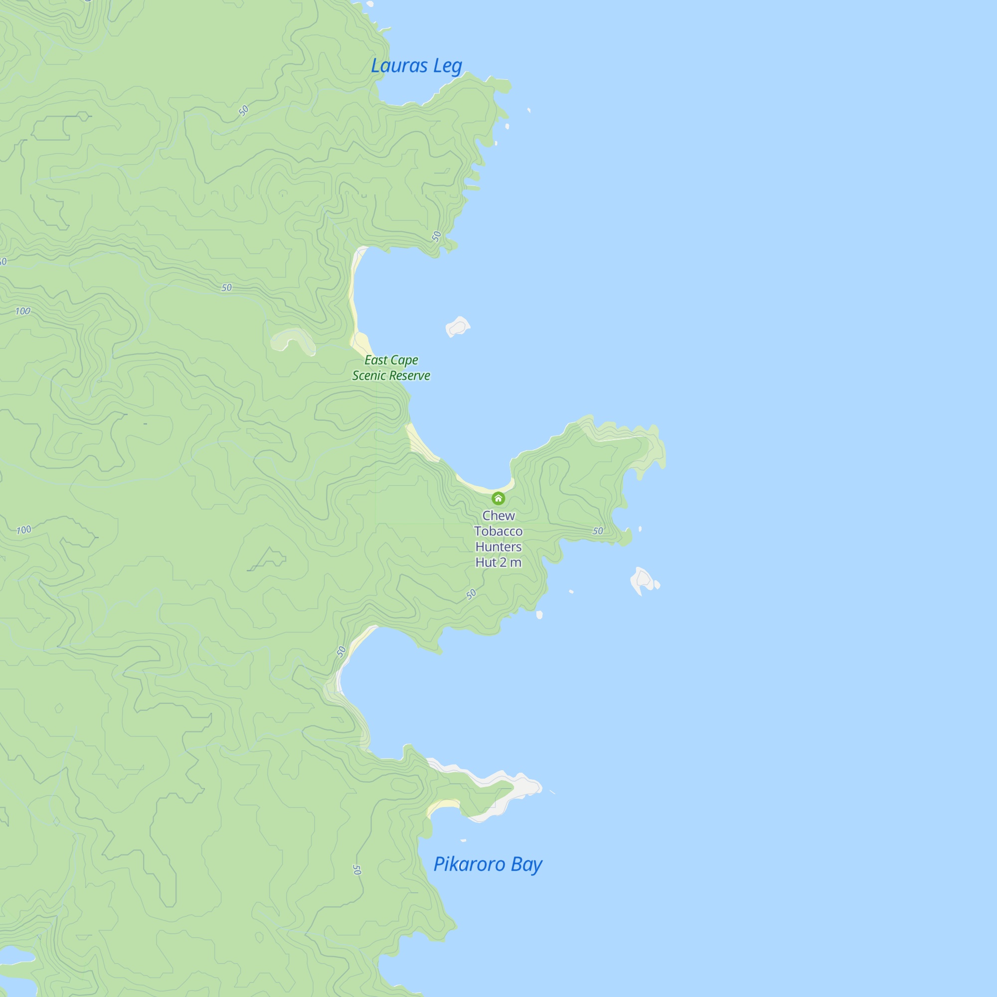 Chew Tobacco Hunters Hut map