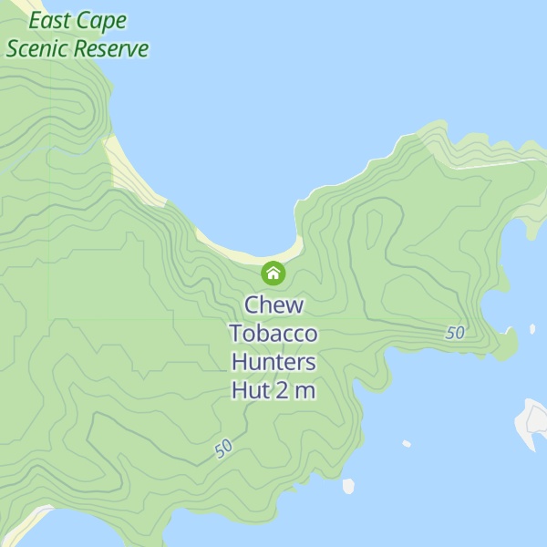 Map of Chew Tobacco Hunters Hut
