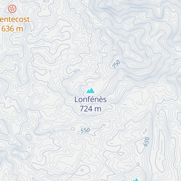 Map of Lonfénès