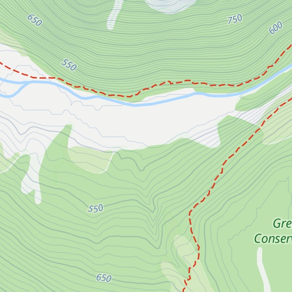 Map of Passburn Hut
