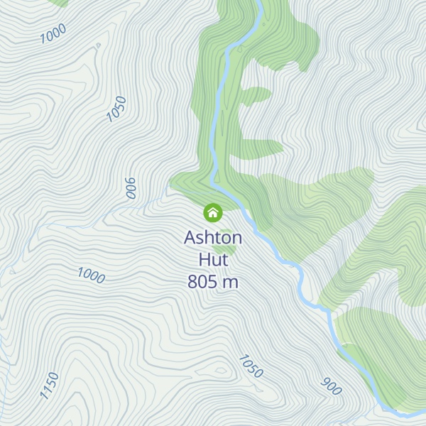 Map of Ashton Hut