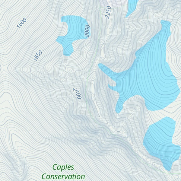 Map of Mount Bonpland