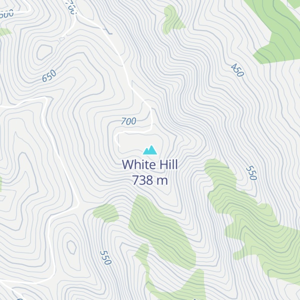 Map of White Hill