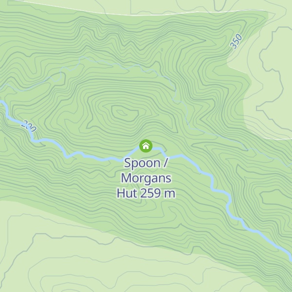 Map of Spoon / Morgans Hut
