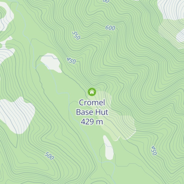 Map of Cromel Base Hut