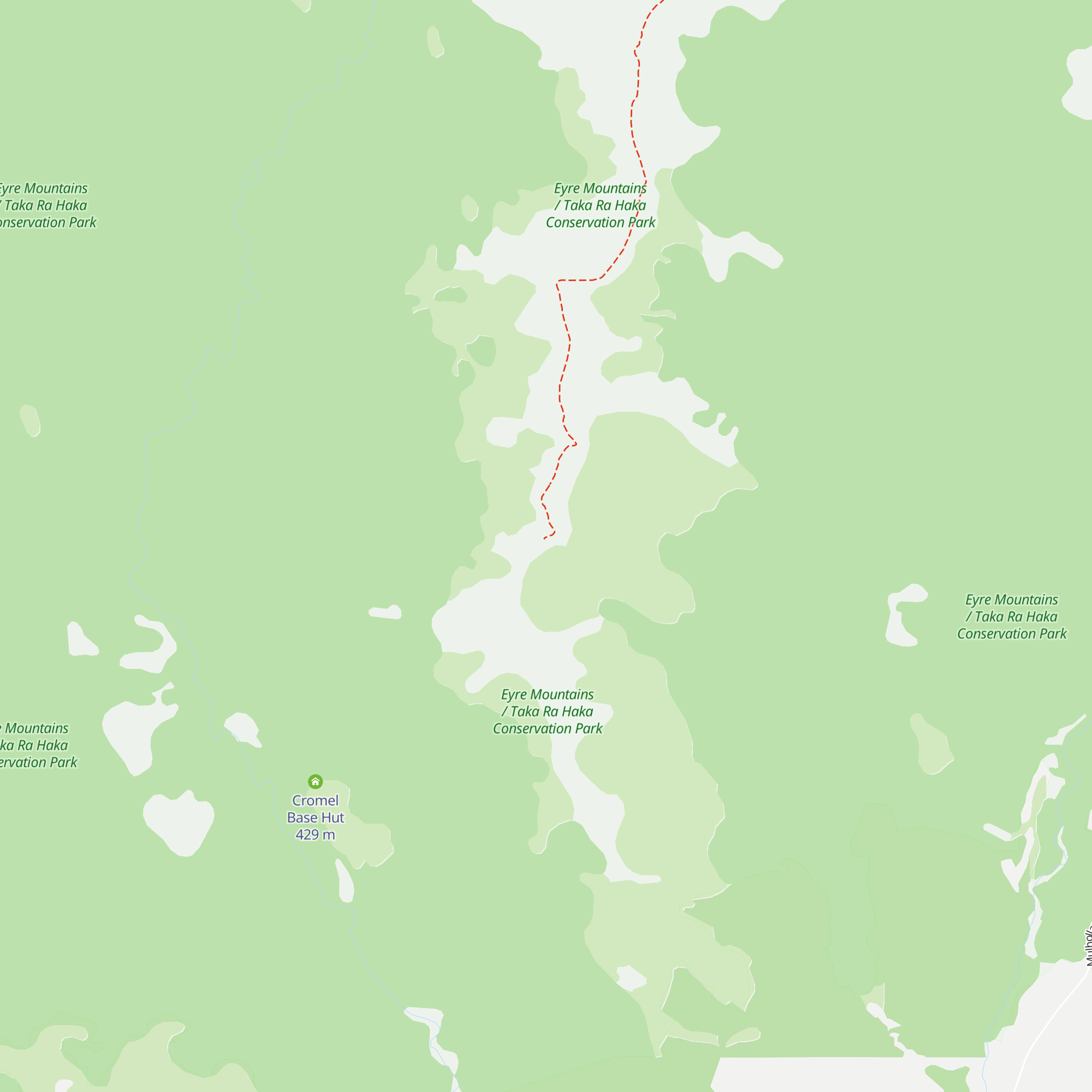 Mt Bee Bunkrooms map