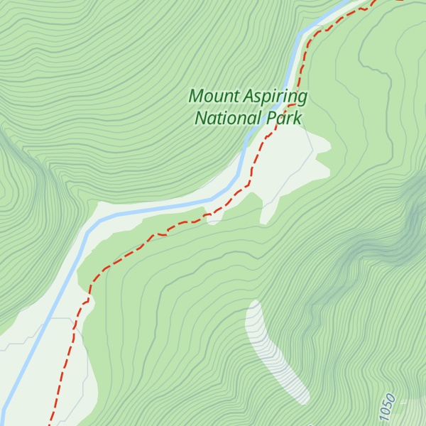 Map of Daleys Flat Hut