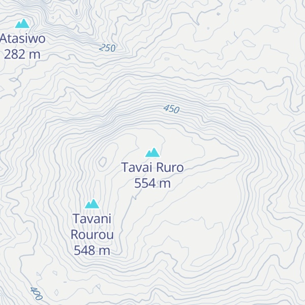 Map of Tavai Ruro