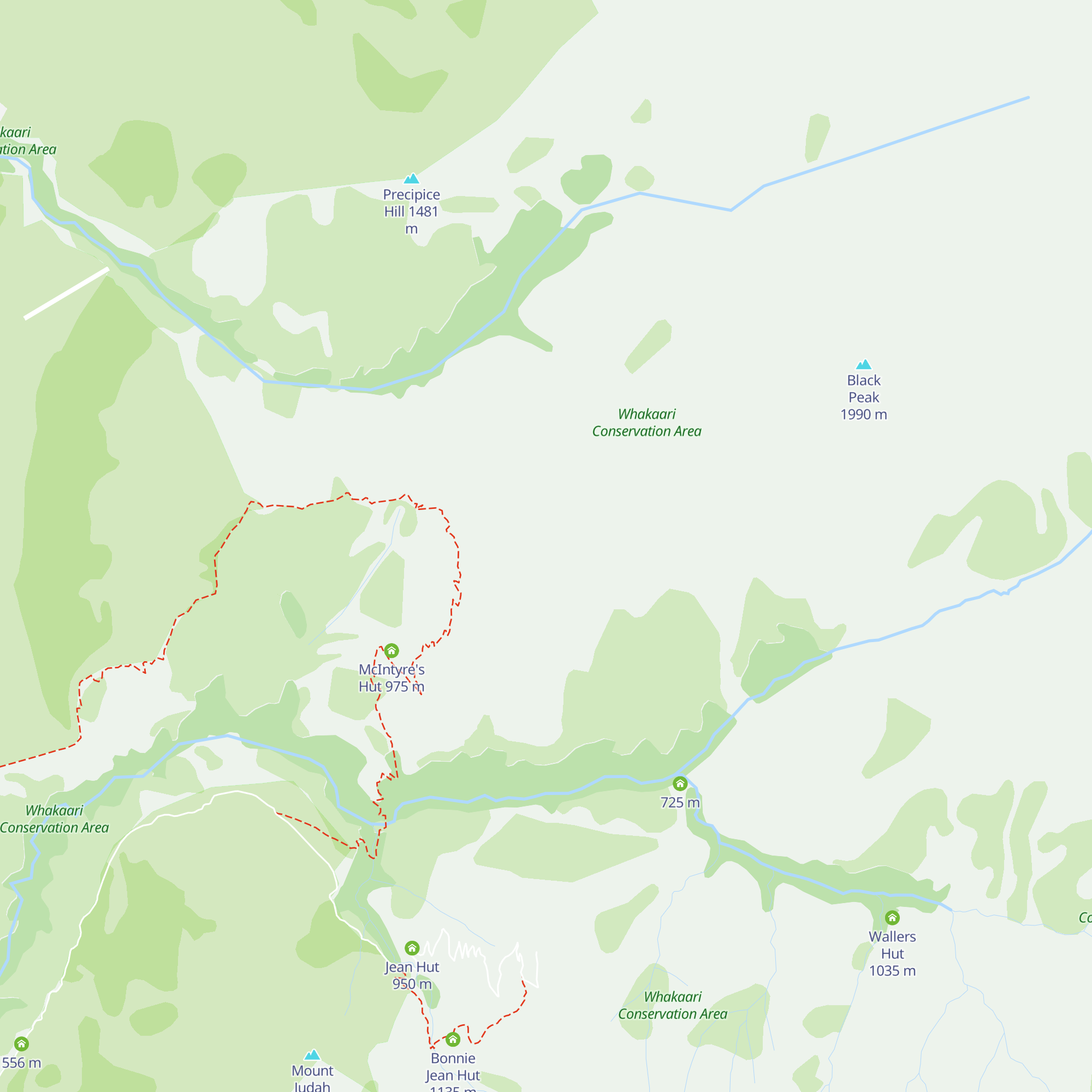 McIntosh Hut map