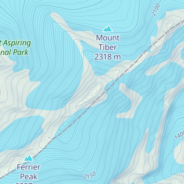 Map of Mount Ian