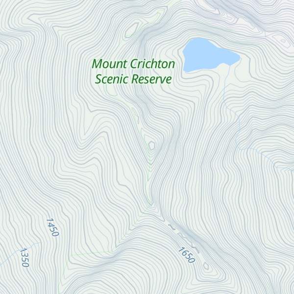 Map of Mount Crichton