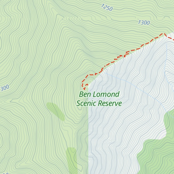 Map of Ben Lomond