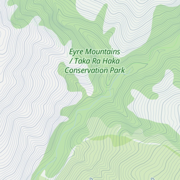 Map of Robert Creek Hut