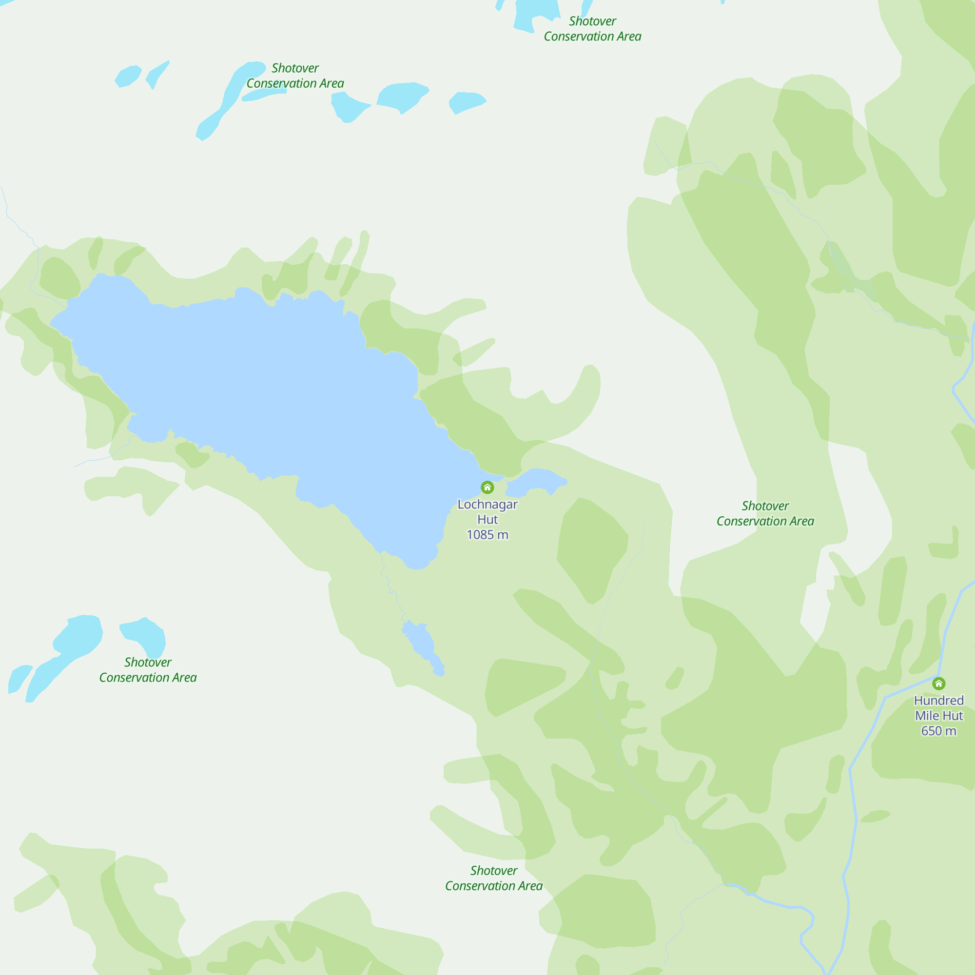 Lochnagar Hut map