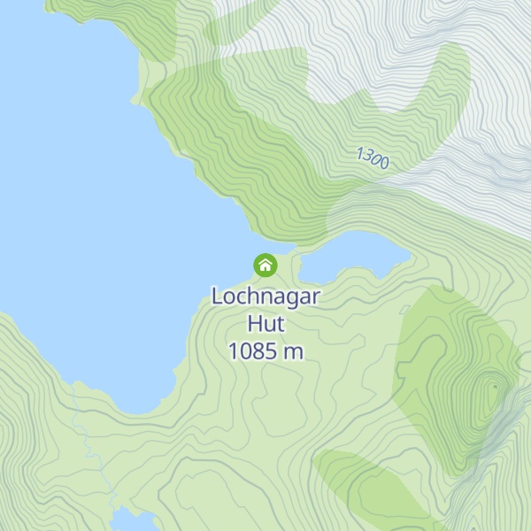 Map of Lochnagar Hut