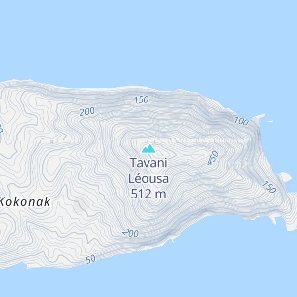Map of Tavani Léousa