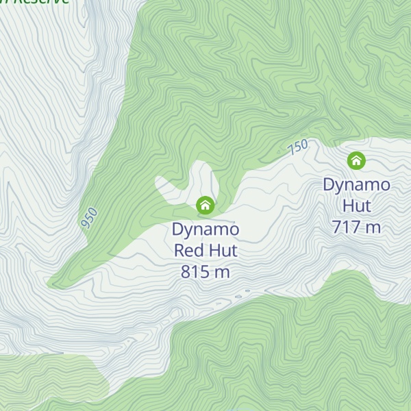 Map of Dynamo Red Hut