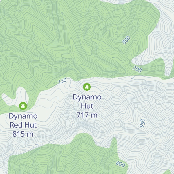 Map of Dynamo Hut